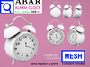 ABAR - TOY039 MESH ALARM CLOCK - AMBIENT OCLUSION  - Full Perm