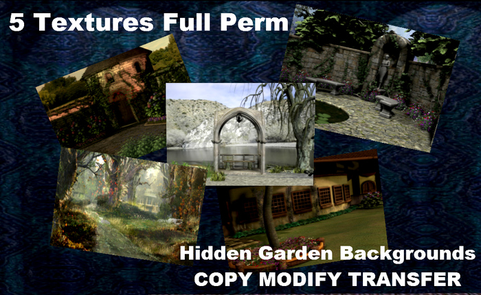 ~Alira~ Background Hidden Garden