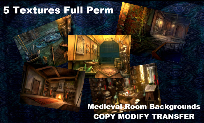 ~Alira~ Background Medieval Rooms