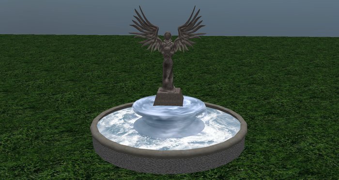 Angel Statue - Fountain