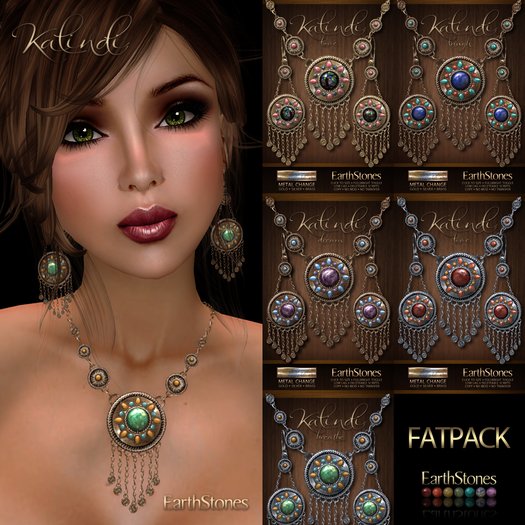 EarthStones Kalindi Jewelry Set - Fatpack (Bag)
