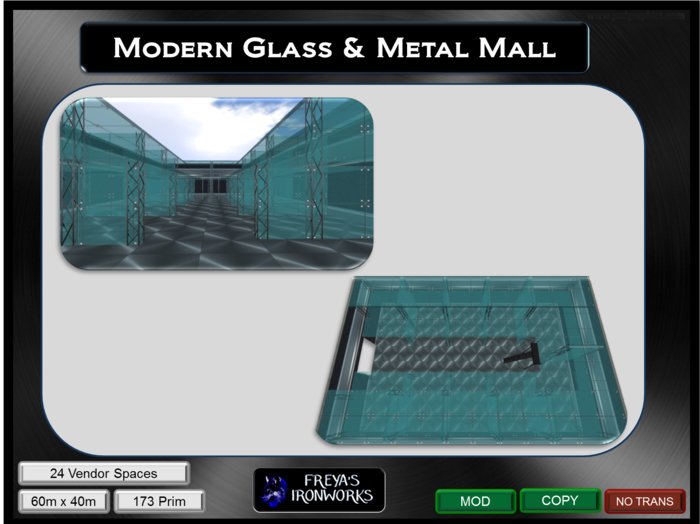 Modern Glass & Metal Mall 