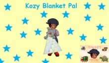 Kozy Pal abc boy Blanket