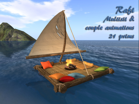Second Life Marketplace - Raft - PG