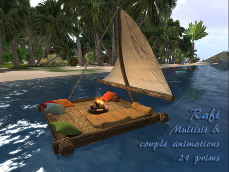 Second Life Marketplace - Raft - PG