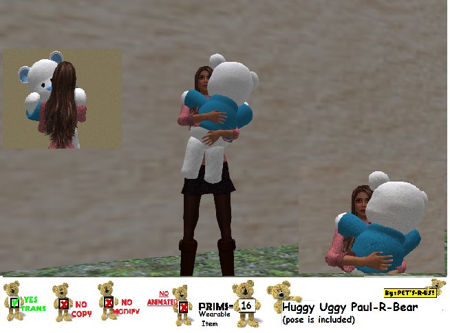 Big Huggy Uggy Paul-R-bear