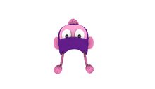 Monkey hat Purple