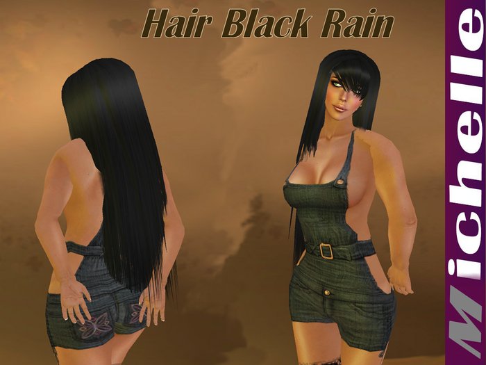 MMShop: Hair Black Rain