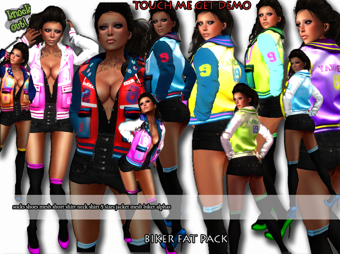 ..::Knockout!..::Coat mesh fat pack 10 ^Promo