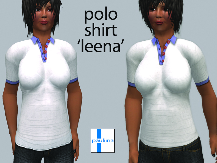 Polo shirt 'Leena' white