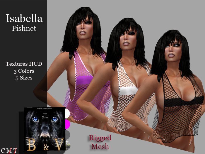 B&V-Isabella fishnet MESH