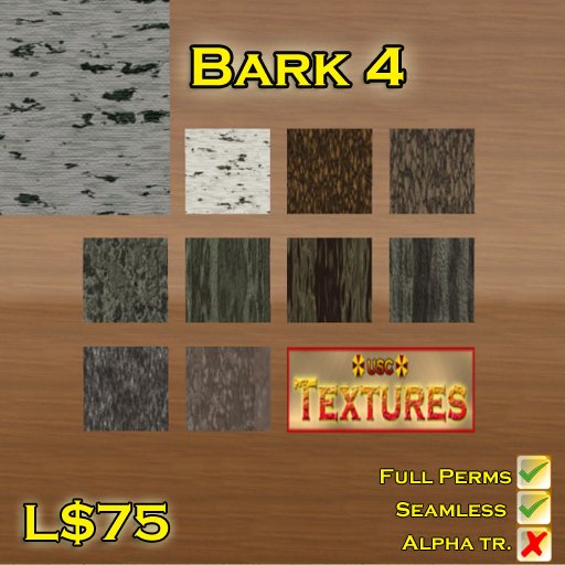 USC Textures - Bark 4
