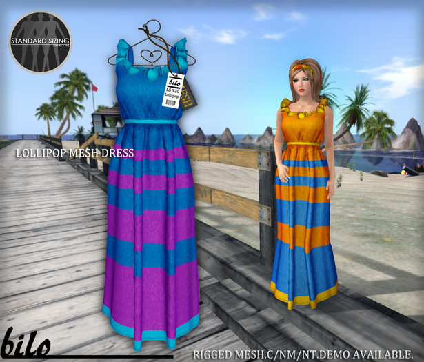 Bilo-Lollipop (Blue&Purple) MESH