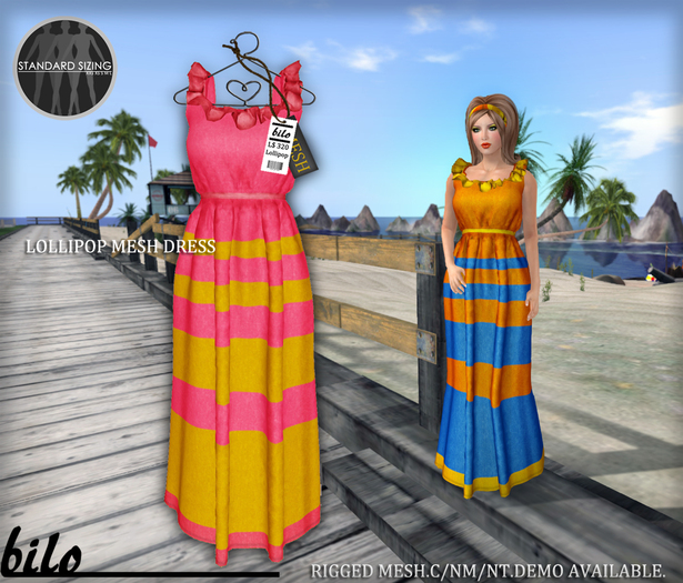 Bilo-Lollipop (Pink&Yellow) MESH