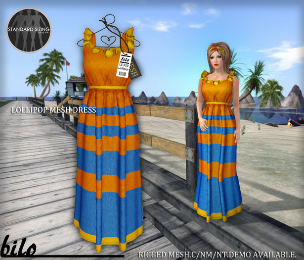 Bilo-Lollipop (Orange&Blue) MESH