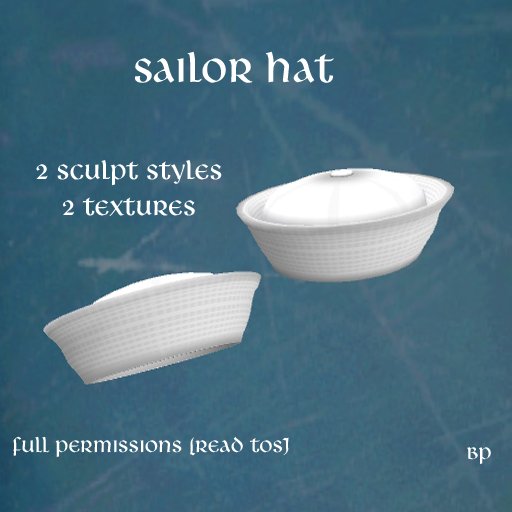 BP Sailor Hat FULL PERMS
