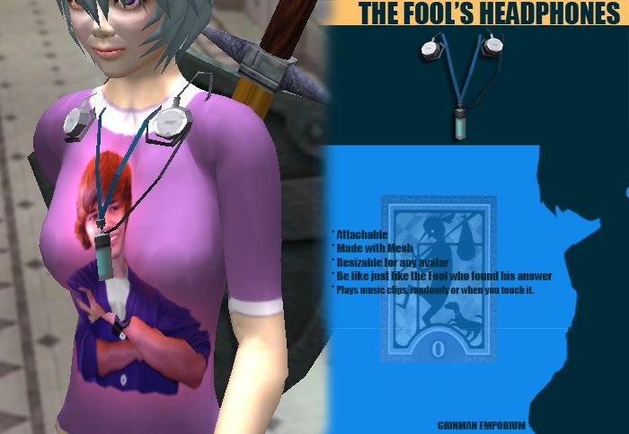 Persona 3 FES - The Fool's Headphones