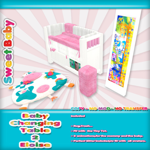 Sweet Baby - Changing Table & Furnitures [Eloise]