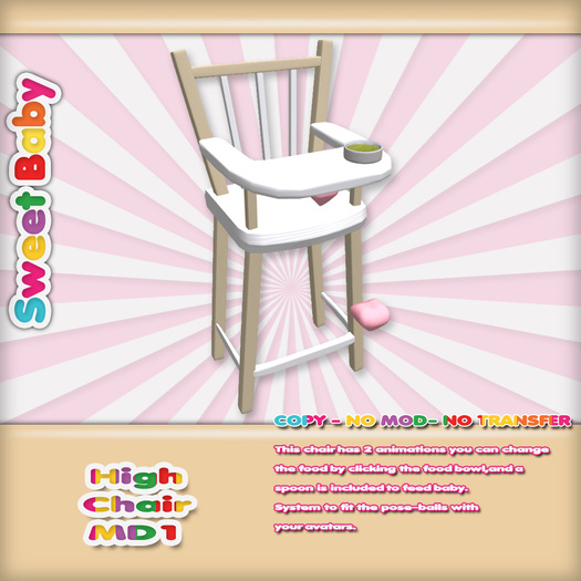 Sweet Baby - Baby High Chair