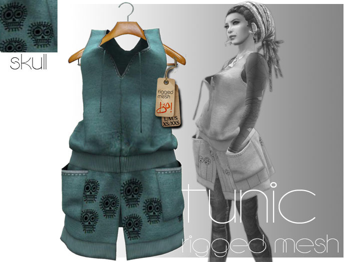 !gO! TuniC -skull-