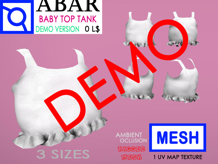 ABAR - CL011 BABY TANK TOP - DEMO