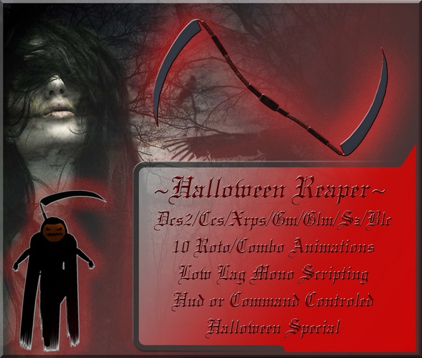 !!! HALLOWEEN SPECIAL !!! GRIM REAPER, DCS2/CCS/XRPS/GM/GLM WEAPON !!!