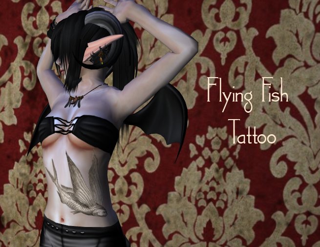 Flying Fish Tattoo
