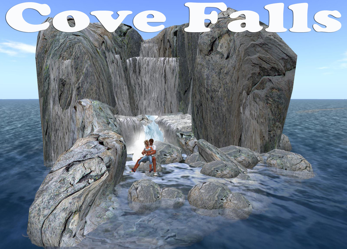 Cove Falls*32 Anim * 19 Prims * Realistic Falls & Waves *  ONLY L$599 during PROMO!