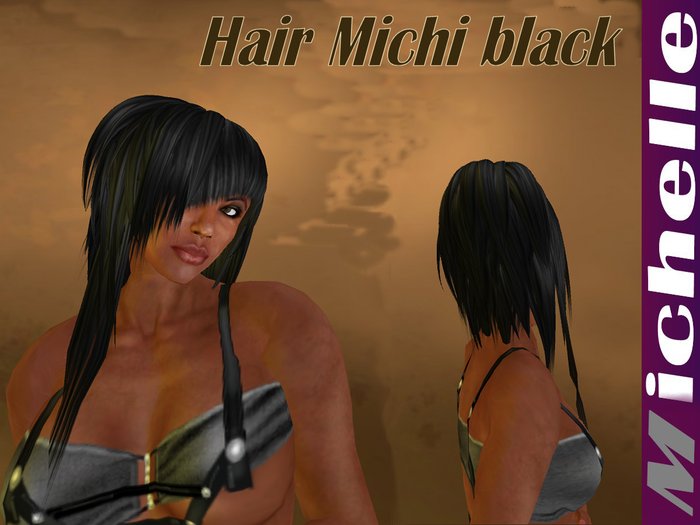 MMShop: Hair Michi black