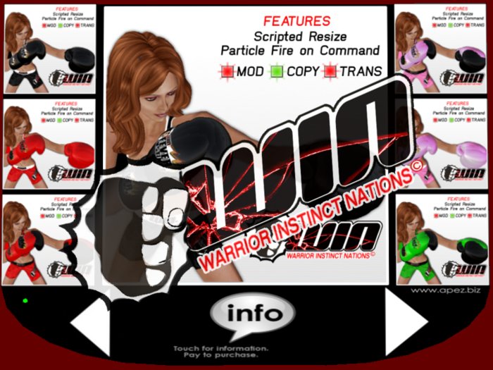 WIN Fever Instinct Boxing Gloves - Affiliate Vendor