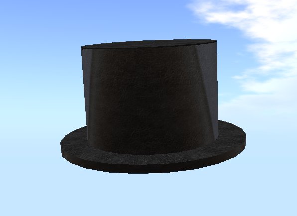 Leather Top Hat