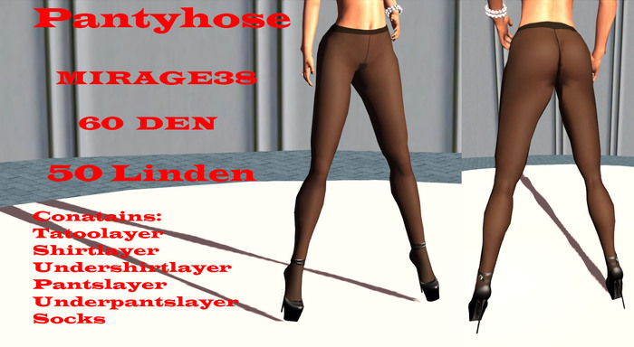 Pantyhose 60den Mirage38