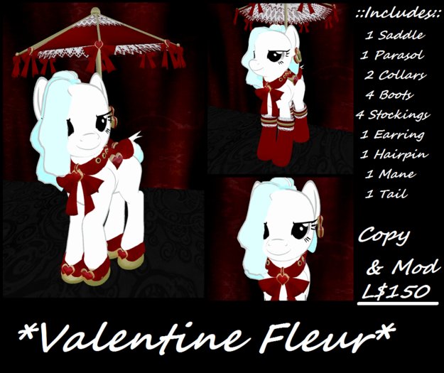 [Retired Item 50% Off] Valentine Fleur