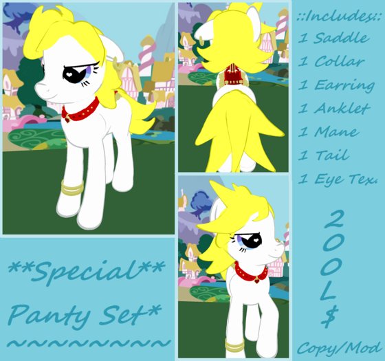 [Retired Item 50% Off] Special Panty Set