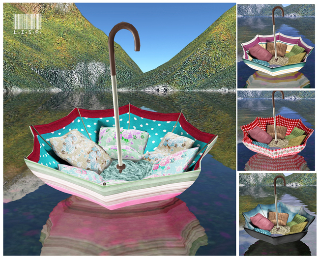 Umbrella Boat - Texture Change - LISP Bazaar