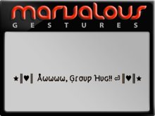 GROUP HUG GESTURE