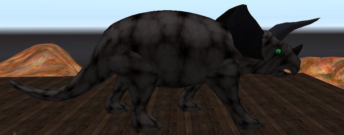 tricerotops w/poses