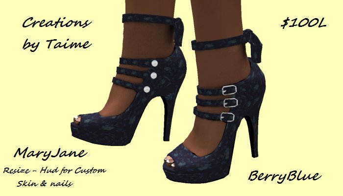 [Taime]MaryJane BerryBlue