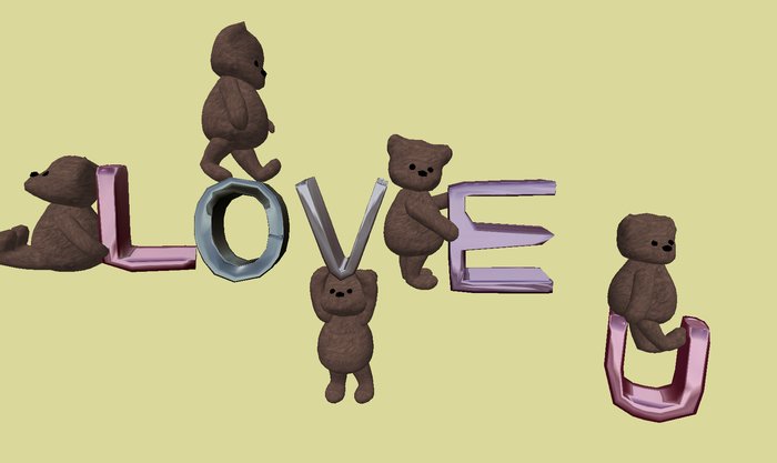 Alphabet teddies-O