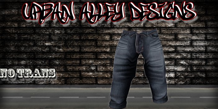 .:UAW:. Dark Blue Jeans Shorts (Boxed)