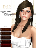 =DeLa*= Mesh Hair "Chloe" Reds
