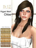 =DeLa*= Mesh Hair "Chloe" Dark Blondes