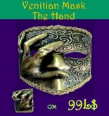 Venetian Carnival Mask - The Hand