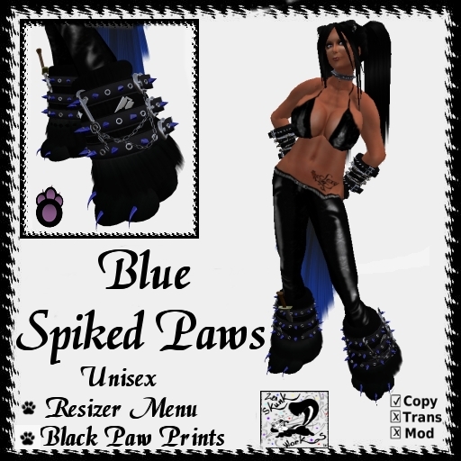 Blue Paw Boots