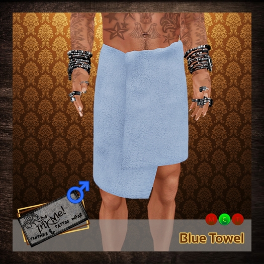 ...:::InkMe!:::...Towel Blue