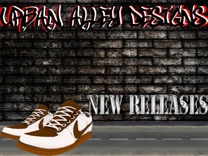 .:UAD:. Tennis Brown Sole & Wht (Boxed)
