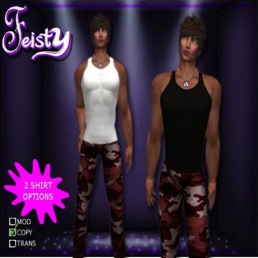 !FEISTY! Designs Nicholas Mens Outfit Red