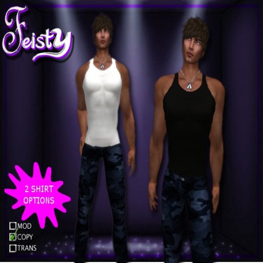 !FEISTY! Designs Nicholas Mens Outfit Dark Blue