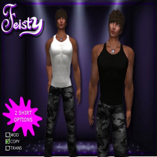 !FEISTY! Designs Nicholas Mens Outfit Black