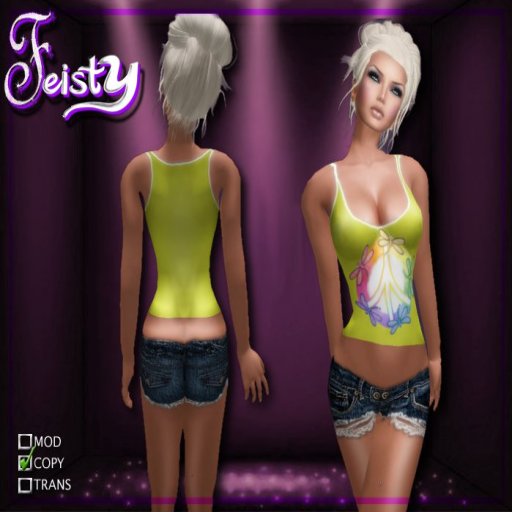 !FEISTY! Designs Peace Outfit Yellow